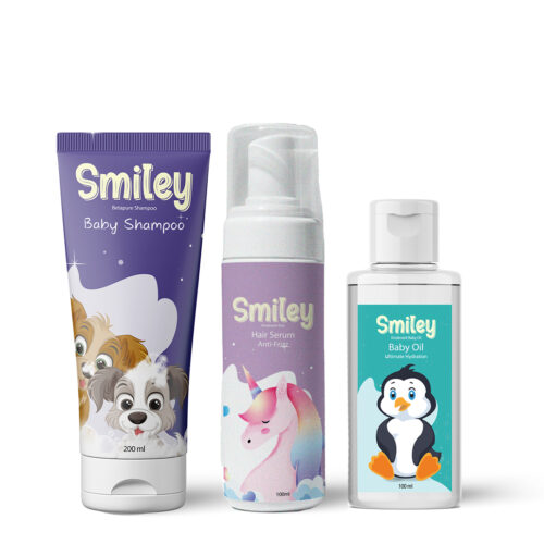 3 in 1 shampoo + Hair Serum + Baby oil